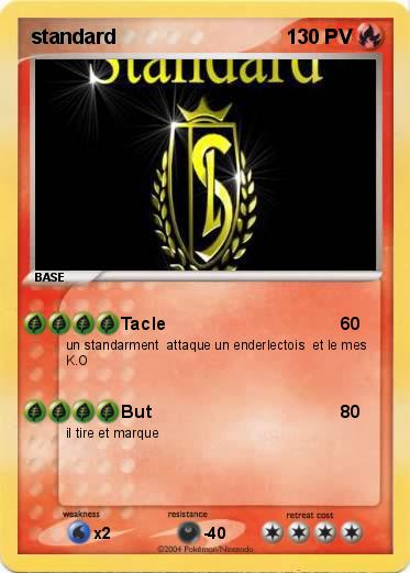 Pokemon standard