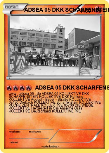 Pokemon ADSEA 05 DKK SCHARFENSTEIN DKK Kühlung IME
