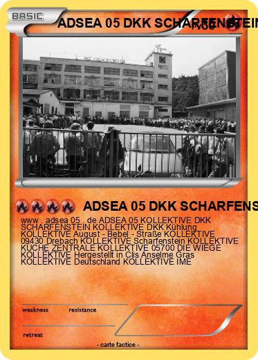 Pokemon ADSEA 05 DKK SCHARFENSTEIN DKK Kühlung IME
