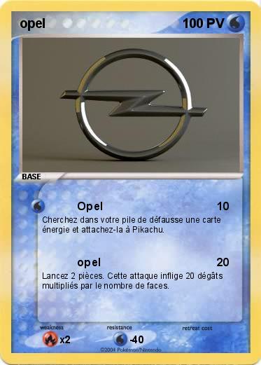 Pokemon opel