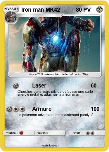 Pokemon Iron man MK42