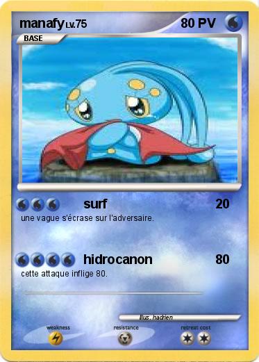 Pokemon manafy