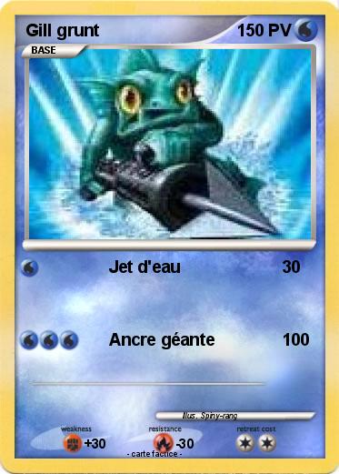 Pokemon Gill grunt