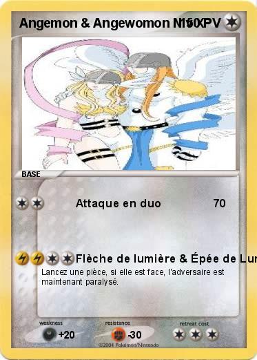 Pokemon Angemon & Angewomon Niv X