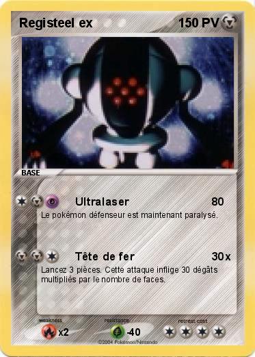 Pokemon Registeel ex