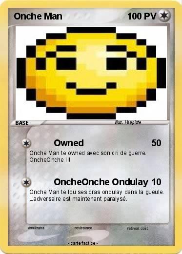 Pokemon Onche Man