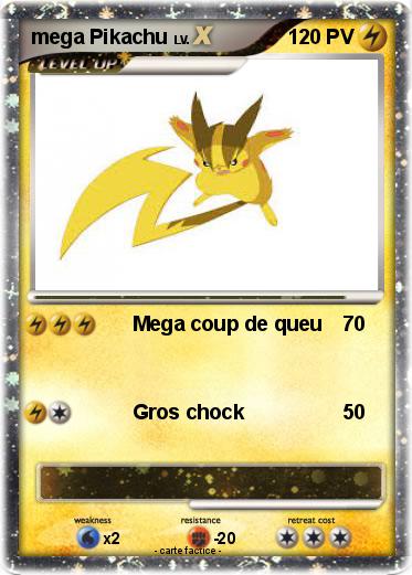 Pokemon mega Pikachu