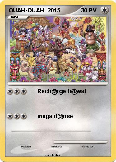Pokemon OUAH-OUAH  2015