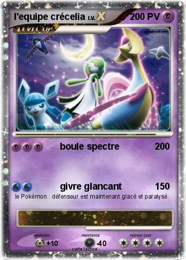 Pokemon l'equipe crécelia
