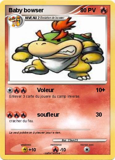 Pokemon Baby bowser
