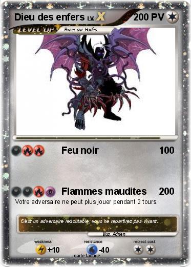 Pokemon Dieu des enfers