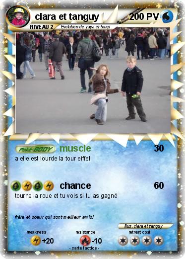 Pokemon clara et tanguy