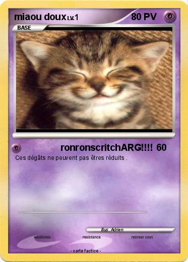 Pokemon miaou doux