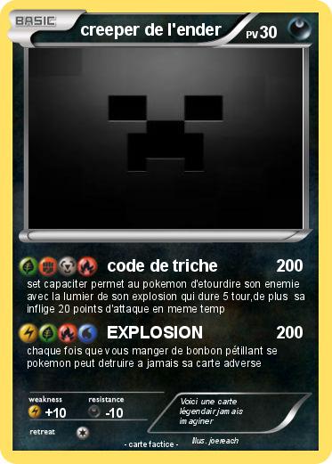 Pokemon creeper de l'ender