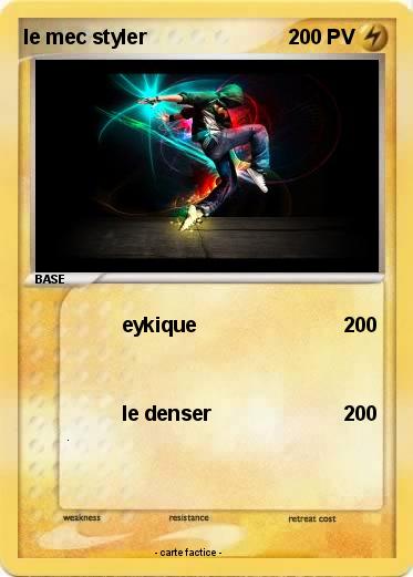 Pokemon le mec styler