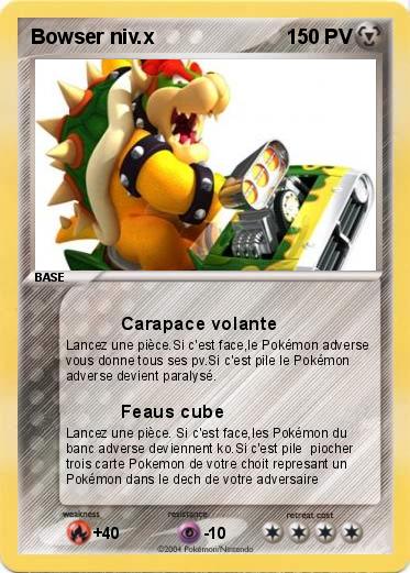 Pokemon Bowser niv.x