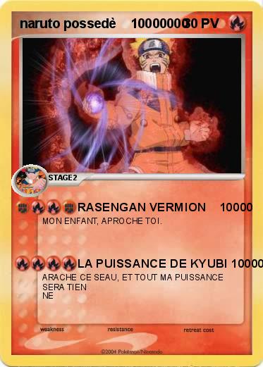 Pokemon naruto possedè    10000000