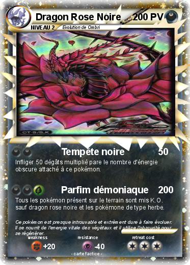 Pokemon Dragon Rose Noire