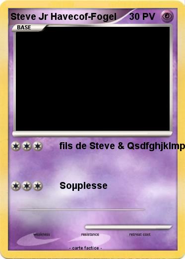 Pokemon Steve Jr Havecof-Fogel