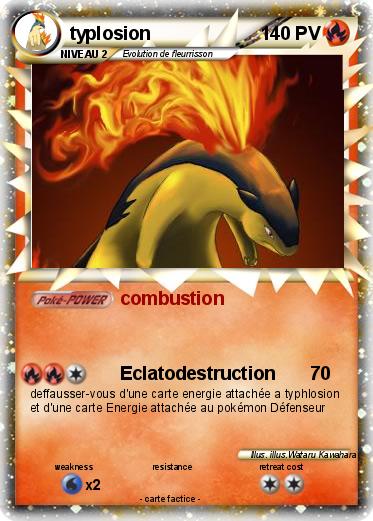 Pokemon typlosion