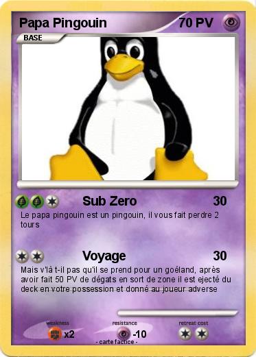 Pokemon Papa Pingouin