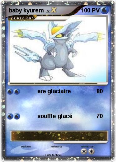 Pokemon baby kyurem