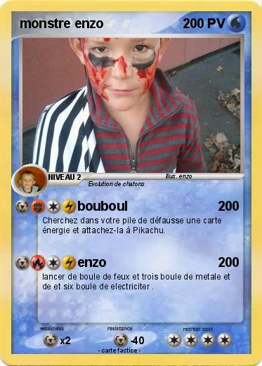 Pokemon monstre enzo