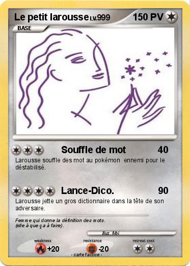 Pokemon Le petit larousse