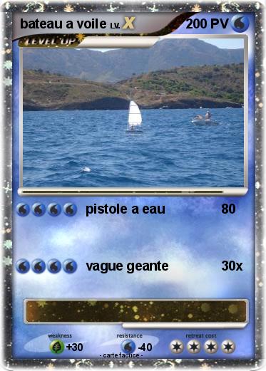 Pokemon bateau a voile
