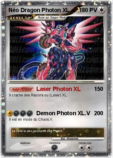 Pokemon Néo Dragon Photon XL