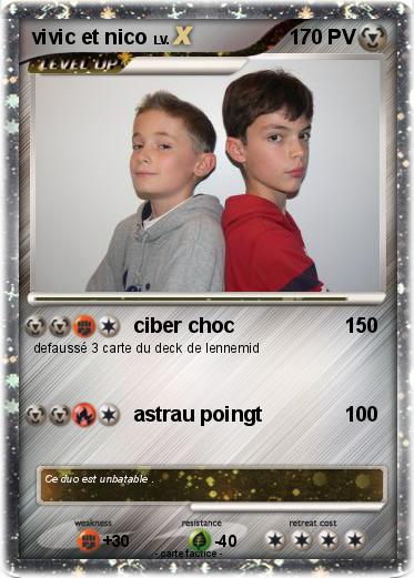 Pokemon vivic et nico