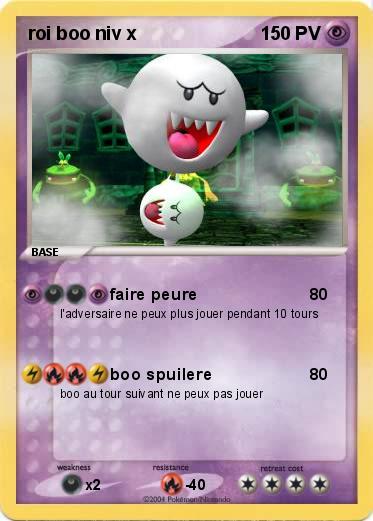 Pokemon roi boo niv x