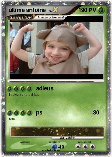 Pokemon ultime antoine