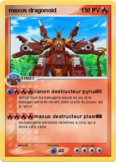 Pokemon maxus dragonoid
