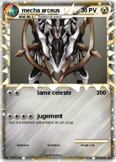 Pokemon mecha arceus