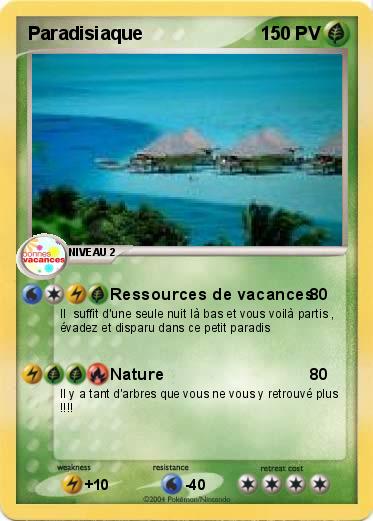 Pokemon Paradisiaque