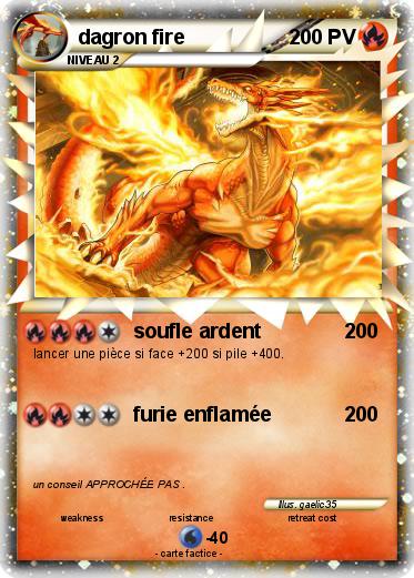 Pokemon dagron fire