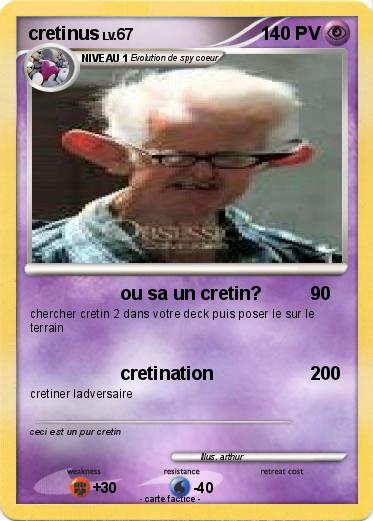 Pokemon cretinus