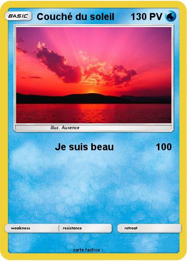 Pokemon Couché du soleil