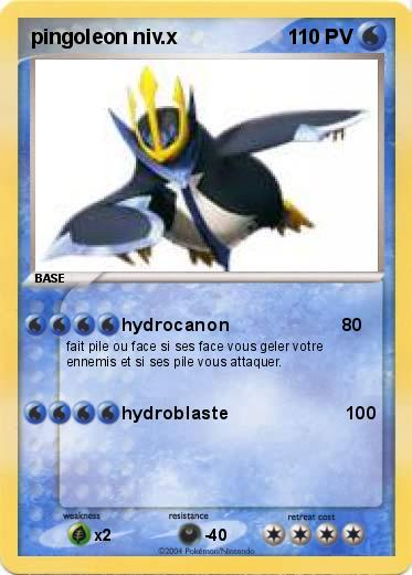 Pokemon pingoleon niv.x