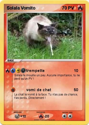 Pokemon Solala Vomito