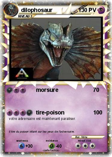 Pokemon dilophosaur