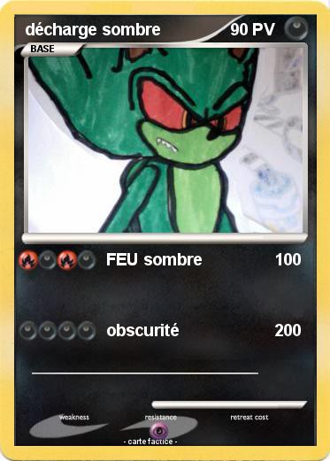 Pokemon décharge sombre