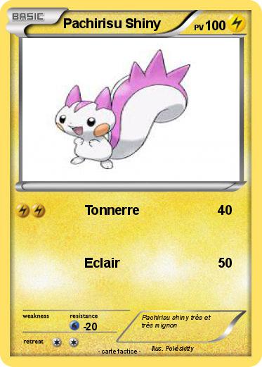 Pokemon Pachirisu Shiny