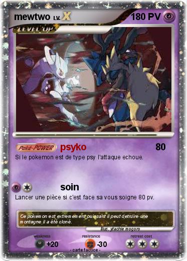 Pokemon mewtwo