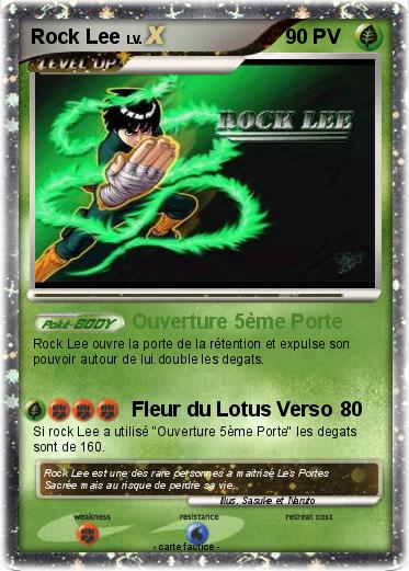 Pokemon Rock Lee