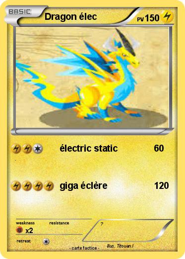Pokemon Dragon élec