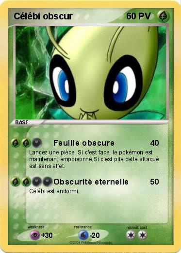Pokemon Célébi obscur