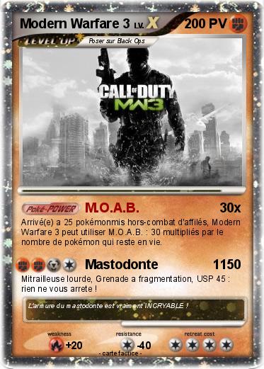 Pokemon Modern Warfare 3