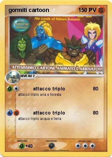 Pokemon gormiti cartoon